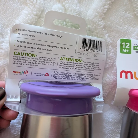 Munchkin 360 Miracle Sippy Cup Set. Toddlers Cups - Picture 7 of 8